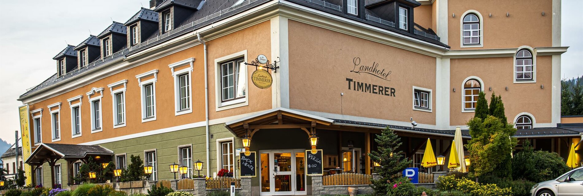 Landhotel Timmerer-Außenansicht-Murtal-Steiermark